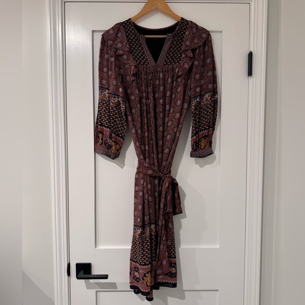 Extremely Rare Frye Jenna Peasant Dress XS